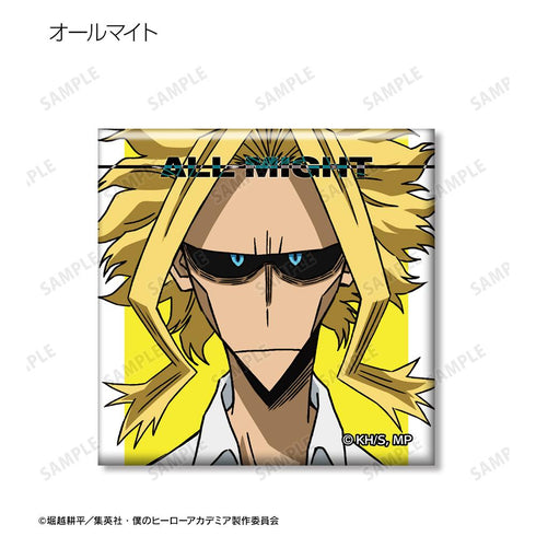 『僕のヒーローアカデミア』トレーディングスクエア缶バッジ ver.A(単位/BOX)【202508再販】